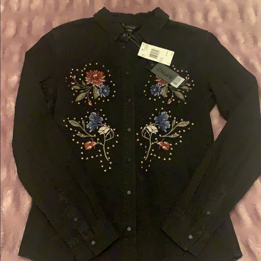 David Bitton Button Down